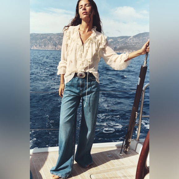 Zara Denim - Zara Wide Leg Jeans
